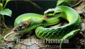 regurgitation prevention