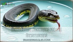 rehydration techniques for boa constrictors