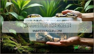 relocating the snake