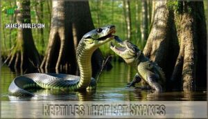 reptiles that eat snakes