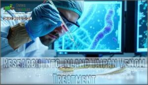 research into inland taipan venom treatment