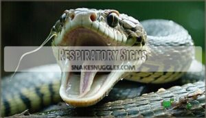 respiratory signs