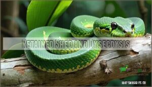 retained shed and dysecdysis