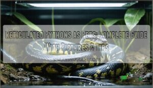 reticulated pythons as pets a complete guide with pictures