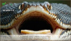 roof of the mouth
