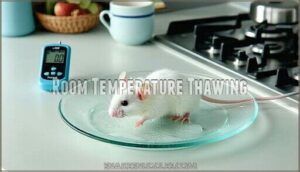 room temperature thawing