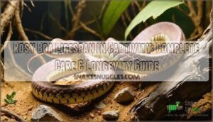 rosy boa lifespan in captivity
