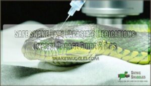 safe snake anti parasitic medications