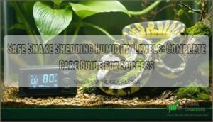safe snake shedding humidity levels