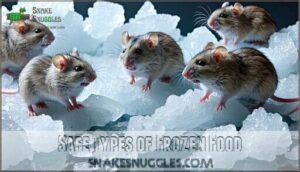 safe types of frozen food
