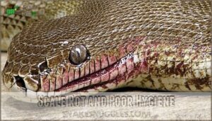 scale rot and poor hygiene