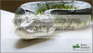 scales rotting on my snake