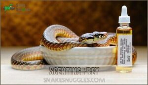 scenting prey