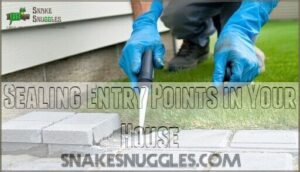sealing entry points in your house