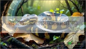 seasonal changes and brumation