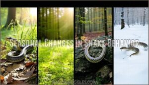 seasonal changes in snake behavior