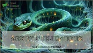 secretory epithelium structure