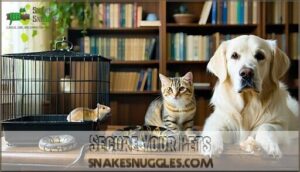 secure your pets