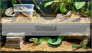 selecting appropriate substrate materials