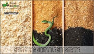selecting suitable substrate