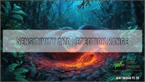 sensitivity and detection range