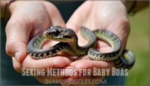 sexing methods for baby boas