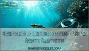 significance of continued research on snake sensory capabilities