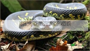 signs of impending shed