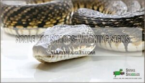 signs of scale rot snakes
