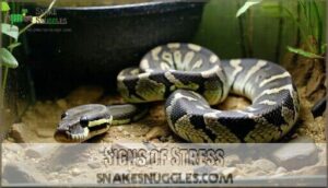 signs of stress