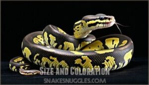 size and coloration