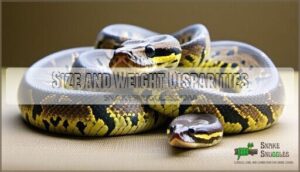 size and weight disparities