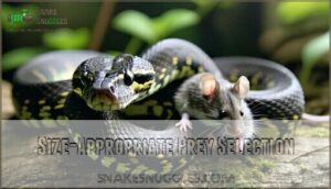 size-appropriate prey selection