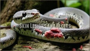 skin lesions and ulcers