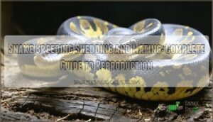 snake breeding shedding and mating