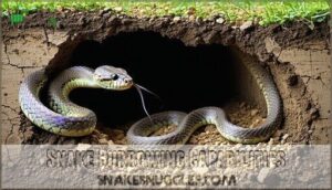 snake burrowing capabilities