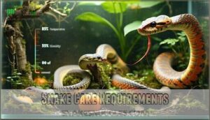 snake care requirements