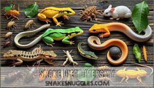 snake diet diversity