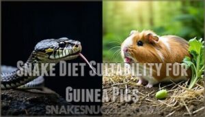 snake diet suitability for guinea pigs