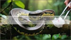 snake dietary restrictions