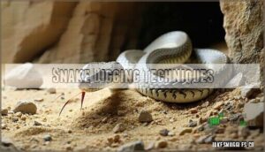 snake digging techniques