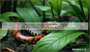 snake encounter tips