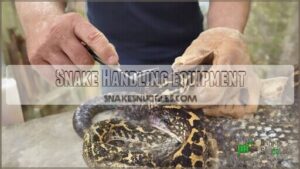 snake handling equipment