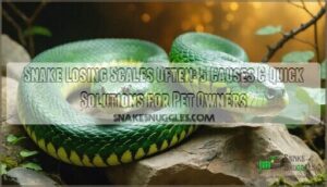 snake losing scales often