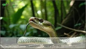 snake olfactory abilities snake olfactory abilities