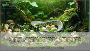 snake pregnancy and hatchlings