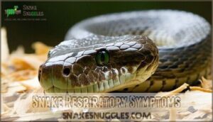 snake respiratory symptoms