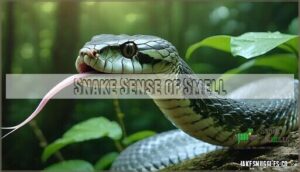 snake sense of smell