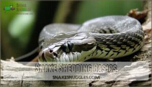 snake shedding basics