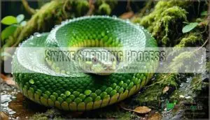 snake shedding process